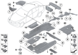 Diagram for BMW 528i xDrive Fender Splash Shield - 51757186517