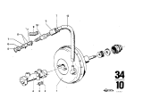 Diagram for 1973 BMW Bavaria Brake Master Cylinder - 34311120479