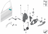 Diagram for BMW 330i Door Lock Actuator Motor - 51217445041