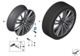 Diagram for 2019 BMW i8 Alloy Wheels - 36116887446