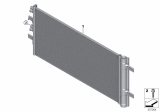 Diagram for 2020 BMW X1 A/C Condenser - 64509271206