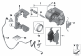 Diagram for 2015 BMW 528i Brake Pads - 34116872632