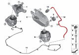 Diagram for BMW 530e Engine Mount - 22116870760