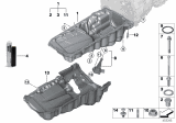 Diagram for BMW 540i Oil Pan - 11138624379