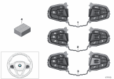 Diagram for BMW 740i xDrive Cruise Control Switch - 61319388741