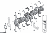 Diagram for BMW 440i xDrive Gran Coupe Rod Bearing - 11218588650