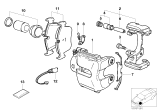 Diagram for BMW 750iL Brake Pads - 34116761246