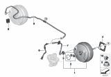 Diagram for BMW 640i xDrive Gran Turismo Brake Booster Vacuum Hose - 11668602029