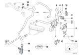 Diagram for BMW X5 Radiator Hose - 11537505949