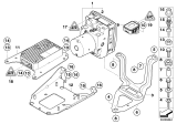 Diagram for 2012 BMW 328i xDrive ABS Sensor - 34526782370