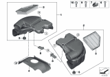 Diagram for BMW 330e Mass Air Flow Sensor - 13628605565