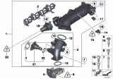 Diagram for BMW 328d Intake Manifold - 11618514771