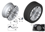 Diagram for 2019 BMW M760i xDrive Alloy Wheels - 36116868051