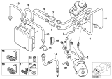 Diagram for BMW 330i Hydraulic Hose - 34326766966