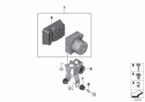 Diagram for BMW Z4 ABS Control Module - 34521543769