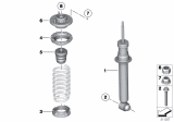 Diagram for BMW 550i Shock Absorber - 33526784019