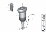 Diagram for BMW X6 Air Suspension - 37106869038