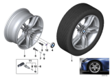 Diagram for BMW 440i Gran Coupe Alloy Wheels - 36117845880