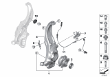 Diagram for 2017 BMW 750i Steering Knuckle - 31206884377