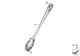 Diagram for BMW 325xi Steering Shaft - 32306784845