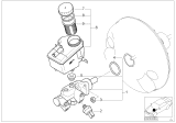 Diagram for BMW Z3 M Brake Master Cylinder - 34312282348