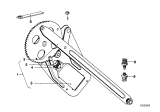 Diagram for BMW 528i Window Regulator - 51351846567