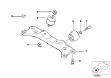 Diagram for 2001 BMW 740iL Transfer Case Mount - 22321094779