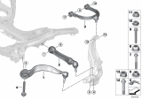 Diagram for 2020 BMW 840i Control Arm - 31106886905