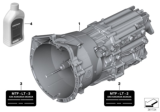Diagram for BMW 335i Transmission Assembly - 23007571423