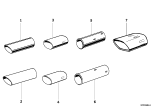 Diagram for 1999 BMW 528i Tail Pipe - 82129408602