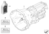 Diagram for BMW 550i Transmission Assembly - 23007571425
