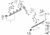 Diagram for BMW Alpina B7L xDrive Fuel Pressure Sensor - 13537537319