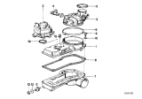 Diagram for 1983 BMW 320i Mass Air Flow Sensor - 13511274134