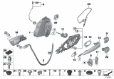 Diagram for 2006 BMW 325i Door Handle - 51217060669