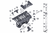 Diagram for BMW X3 Intake Manifold Gasket - 11617584528