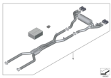 Diagram for BMW M5 Exhaust Resonator - 18302455574