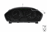 Diagram for BMW 328d xDrive Speedometer - 62106991693