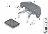 Diagram for BMW X5 Air Filter Box - 13717804233