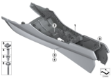 Diagram for BMW X3 Center Console Base - 51169204251