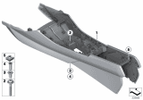 Diagram for 2014 BMW X3 Center Console Base - 51169204251