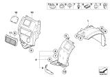 Diagram for 2010 BMW 135i Fender Splash Shield - 51717207649