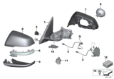 Diagram for 2020 BMW X1 Mirror Cover - 51167391900