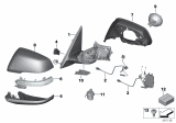 Diagram for 2018 BMW X1 Mirror Cover - 51167391900