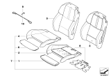 Diagram for BMW M3 Seat Cushion Pad - 52108038623