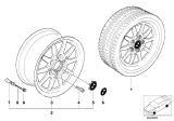 Diagram for BMW 325is Alloy Wheels - 36111182608