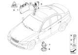 Diagram for 2008 BMW 328xi Body Control Module - 66206982400