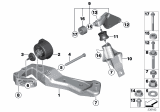 Diagram for BMW 320i Motor And Transmission Mount - 22316799331