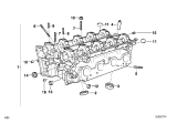 Diagram for 1995 BMW 840Ci Cylinder Head - 11121731910