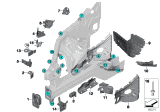 Diagram for 2019 BMW X6 M Engine Mount Bracket - 41007186660