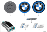 Diagram for 2015 BMW i3 Emblem - 51147306457